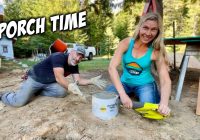Building a Massive Porch on our Off Grid Home