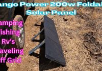 Mango Power 200w Foldable Solar Panel for Camping Traveling Rvs off grid #Mangopower