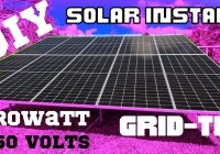 DIY Growatt Daul Grid Tie Solar System | $810 ELECTRIC BILL Will IT BRING IT DOWN ?