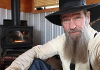 Installing this Wood stove was easy! Off Grid Living