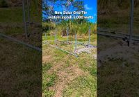 New Solar Grid Tie System Installation 5,000 Watts extra
