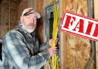 FAILED our PLUMBING and ELECTRICAL INSPECTIONS