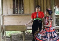 Farm life : The girl welcomes her younger sister to help when she returns to her old home .