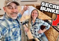 Secret Hidden Bunker Access in Kitchen Island