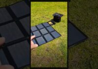 BougeRV Paso Cigs 100w Foldable Solar Blanket #offgrid #solar