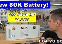 New SOK Battery! Lowest Price 48V Battery: $1,349 for 5kWh
