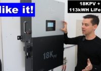 EG4 18KPV + 113KWh LiFePO4 = Offgrid Bliss!