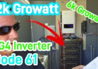 12k Growatt 6k Growatt EG4 Inverters Code 61 Issue Fixed? This might work for you.