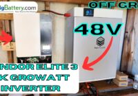 Off Grid Ranch House Gets Solar Battery Power System Installed DIY BigBattery.com