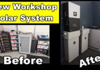 Rebuilding my Workshop Offgrid Solar System and New Workshop Updates