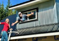 Metal Siding is Finished - Building our own Off Grid House