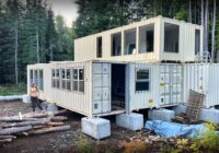 SHIPPING CONTAINER HOME - WINDOWS IN | EXPENSIVE SMOKED SALMON & WOOD, I Make It FOR FREE -  Ep.175