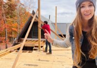 Ready For The ROOF! | Structural Posts For A-Frame Cabin Addition