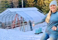 BEATING the WEATHER to FINISH GREENHOUSE ROOF