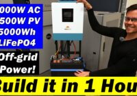Build a 5,000W Off-grid Solar System in 1 Hour