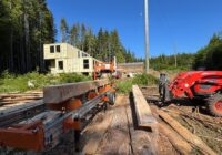 PART 3 - SECRET OFF GRID SHIPPING CONTAINER HOUSE - LIVE MILLING LUMBER 🪵