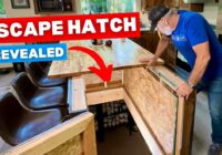 We Built a Secret Bunker Under Our Kitchen Island (Hidden Escape Route Revealed!)