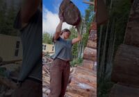 My new woodstove🔥it is so fun to bake in…lots of sourdough 🥖.  Here’s how I store wood for it 🪓🪵