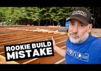 We Built Our Off-Grid House Foundation… and Made a Rookie Mistake